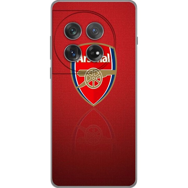OnePlus 12 Läpinäkyvä kuori Arsenal