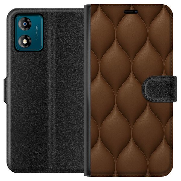 Motorola Moto E13 Lompakkokotelo Kaakaoskaalat