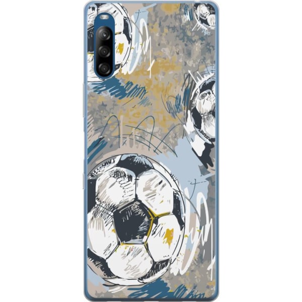 Sony Xperia L4 Gennemsigtig cover Fodbold