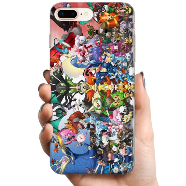 Apple iPhone 8 Plus TPU Mobilskal Pokemon