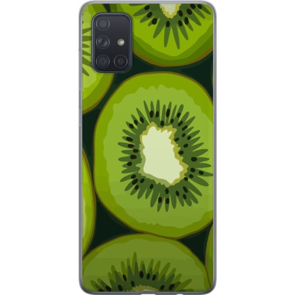 Samsung Galaxy A71 Gennemsigtig cover Kiwi