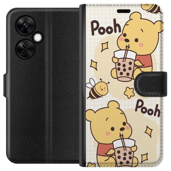 OnePlus Nord CE 3 Lite Tegnebogsetui Nalle Pooh-stil - klassis