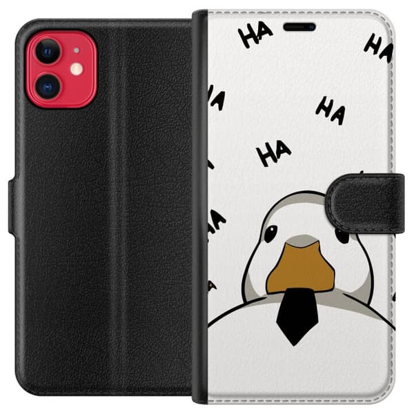 Kompatibel Tegnebogsetui til Apple iPhone 11 Haha Anka