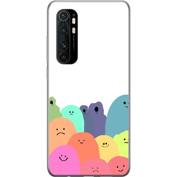 Xiaomi Mi Note 10 Lite Gennemsigtig cover Figurer