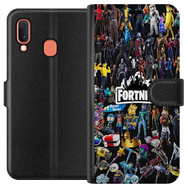 Samsung Galaxy A20e Plånboksfodral Fortnite