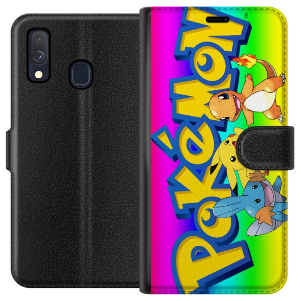 Samsung Galaxy A40 Tegnebogsetui Pokémon