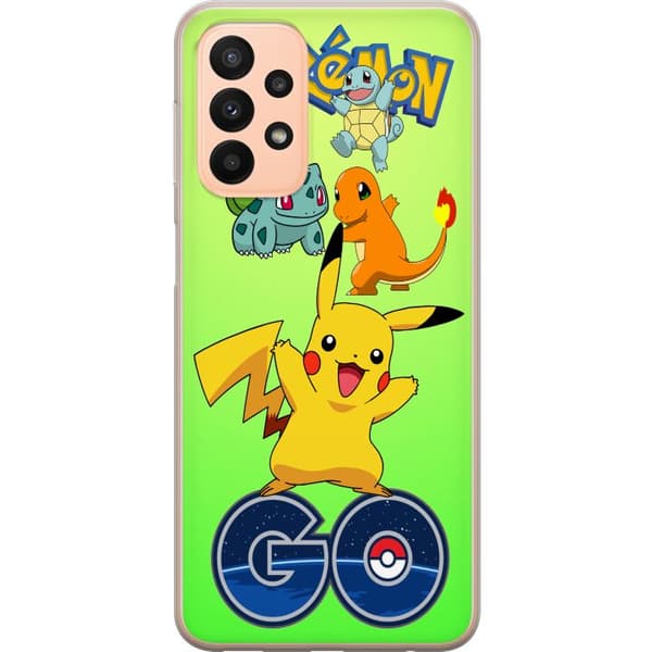 Kompatibelt Mobildeksel til Samsung Galaxy A23 Pokemon