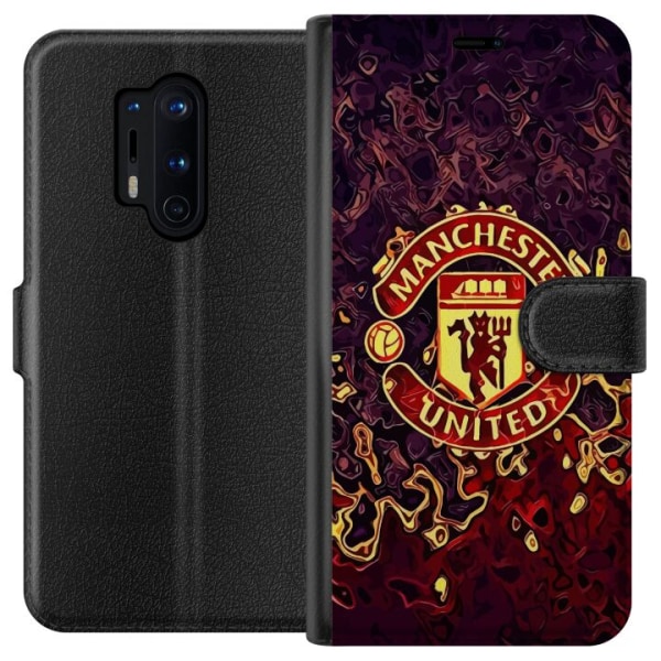 OnePlus 8 Pro Plånboksfodral Manchester United