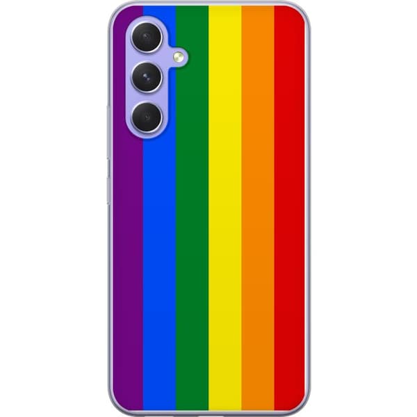 Kompatibel Mobilcover til Samsung Galaxy A54 Pride Flagga