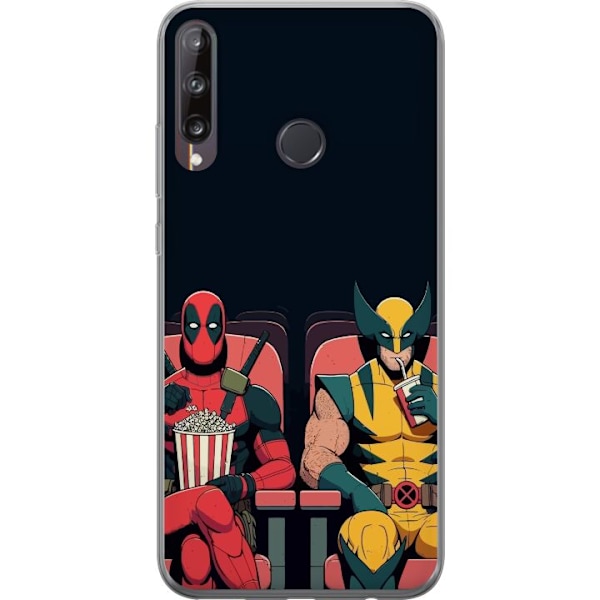 Huawei P40 lite E Genomskinligt Skal Deadpool & Wolverine