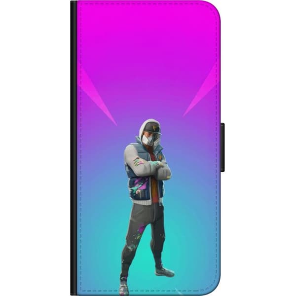 Kompatibelt Plånboksfodral till OnePlus 9 Pro black knight fortnite