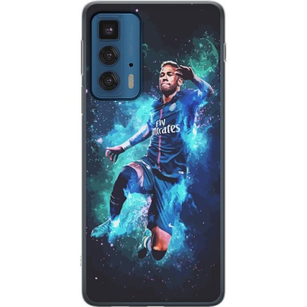 Motorola Edge 20 Pro Läpinäkyvä kuori Neymar