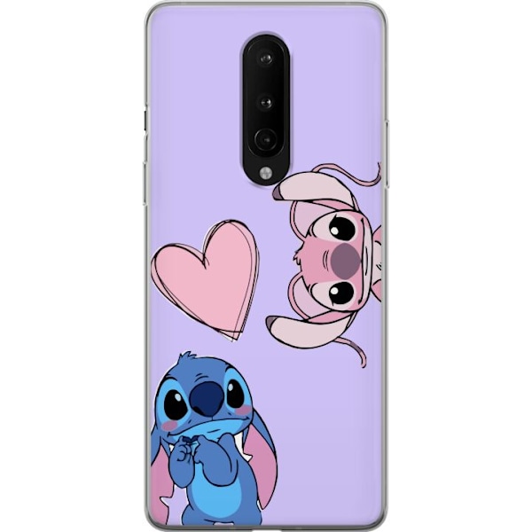 OnePlus 8 Genomskinligt Skal Stitch Mode