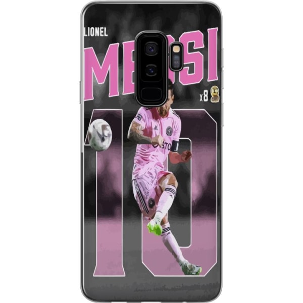 Samsung Galaxy S9+ Gennemsigtig cover Lionel Messi