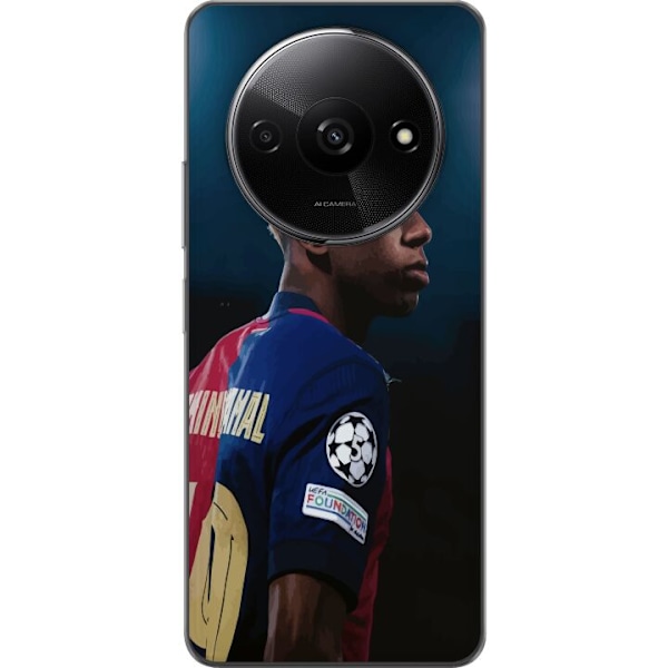 Xiaomi Redmi A3 Genomskinligt Skal Lamine Yamal – Barcelonas