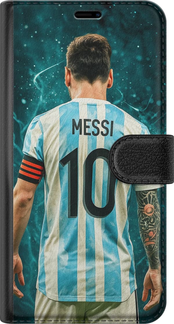 Kompatibel Tegnebogsetui til Samsung Galaxy A16 5G Messi