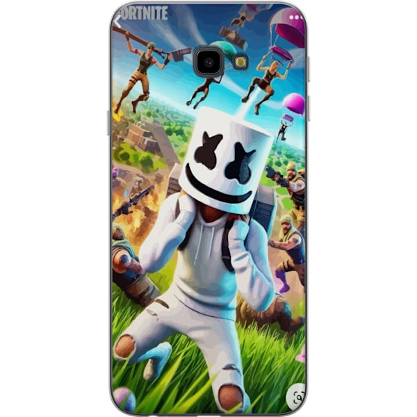 Samsung Galaxy J4+ Läpinäkyvä kuori Fortnite