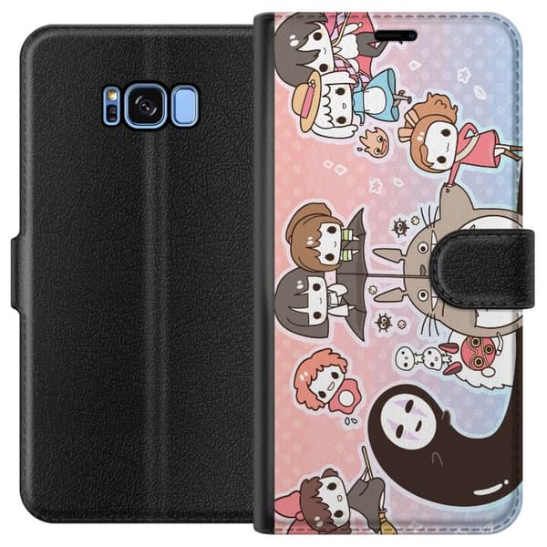 Kompatibelt Plånboksfodral till Samsung Galaxy S8 Kawaii