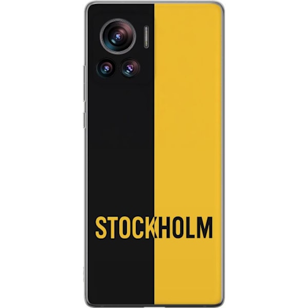 Motorola Edge 30 Ultra Gennemsigtig cover Stockholm – fodbol