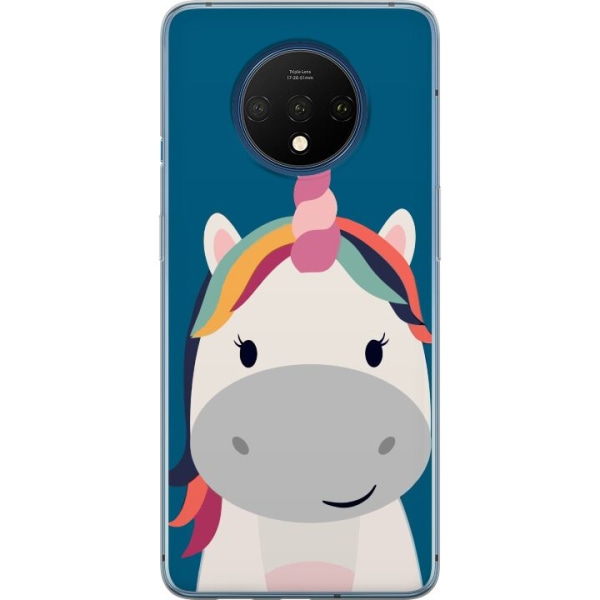 OnePlus 7T Genomskinligt Skal Enhörning / Unicorn