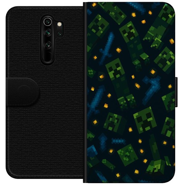 Xiaomi Redmi Note 8 Pro  Lompakkokotelo Minecraft Dungeons Mob