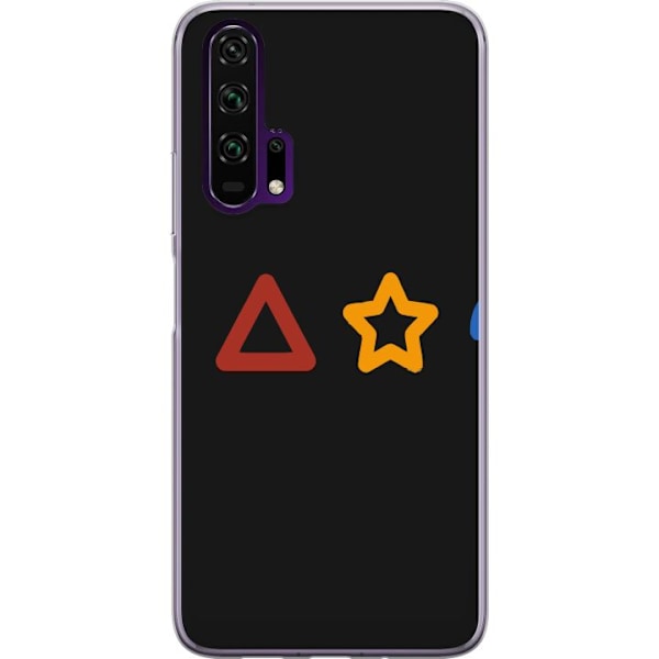 Honor 20 Pro  Gennemsigtig cover Squid Game