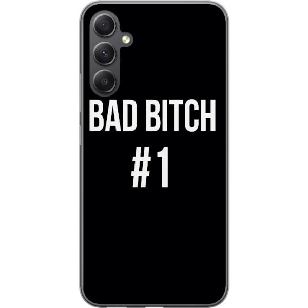 Samsung Galaxy A16 5G Gennemsigtig cover Bad Bitch #1