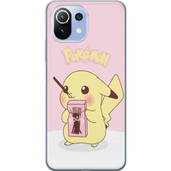 Xiaomi 11 Lite 5G NE Gennemsigtig cover Pokemon