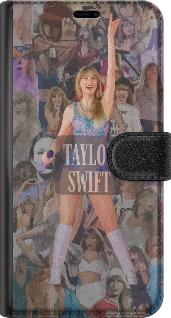 Kompatibelt Plånboksfodral till Apple iPhone SE (2020) Taylor Swift