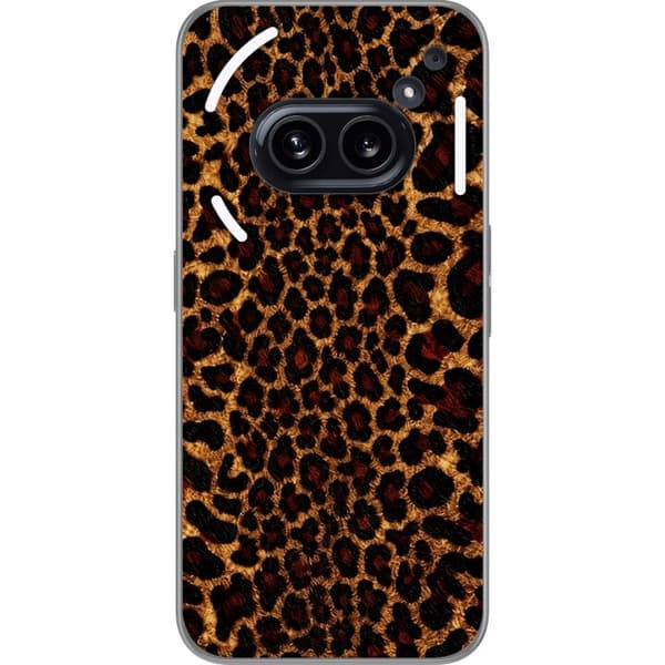 Kompatibelt Mobilskal till Nothing Phone (2a) Wild Leopard brun