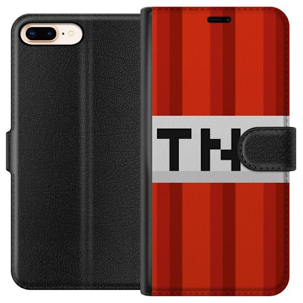 Apple iPhone 7 Plus Plånboksfodral Minecraft TNT