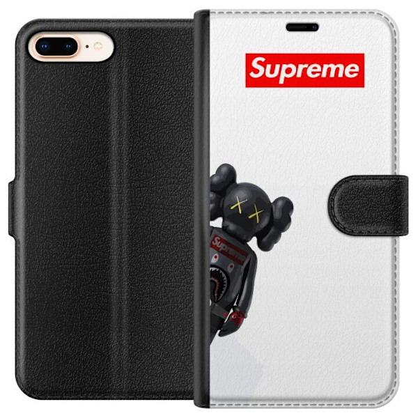 Apple iPhone 7 Plus Lommeboketui KAWS Supreme