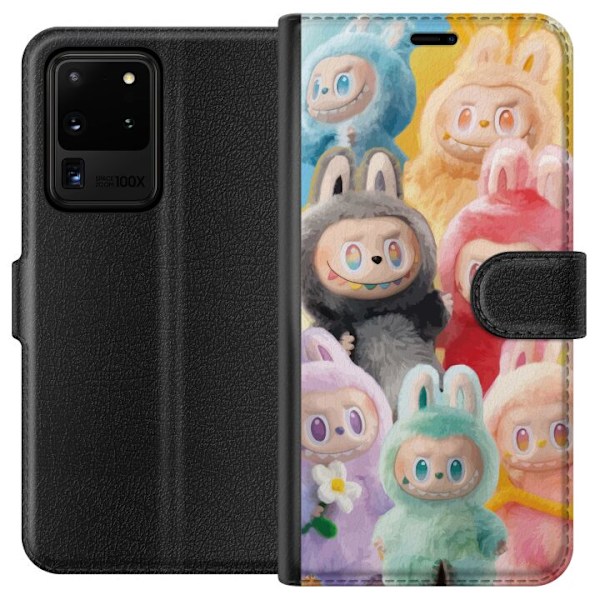 Samsung Galaxy S20 Ultra Lommeboketui Labubu Skissestil