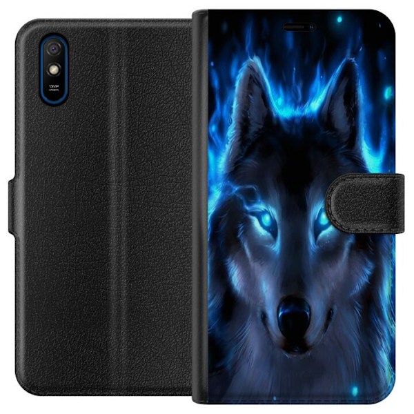 Xiaomi Redmi 9A Tegnebogsetui Ulve
