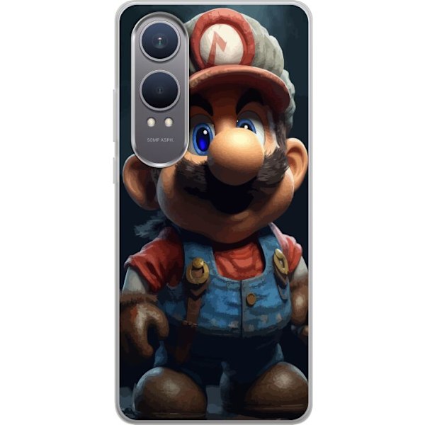 OnePlus Nord CE4 Lite Läpinäkyvä kuori Super Mario