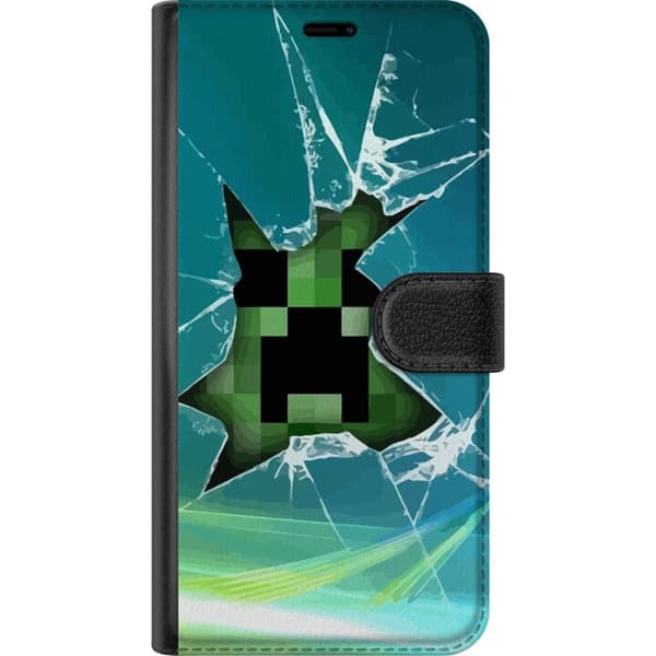 Kompatibelt Lommeboketui til Samsung Galaxy S20 FE MineCraft
