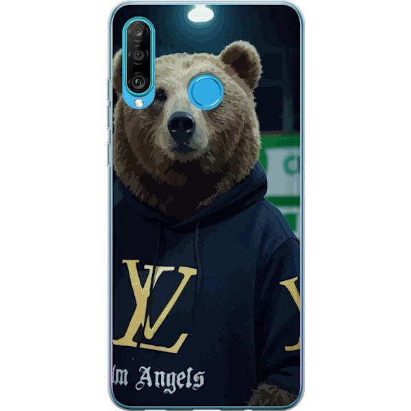 Huawei P30 lite Gennemsigtig cover LV Björn Palm Angels