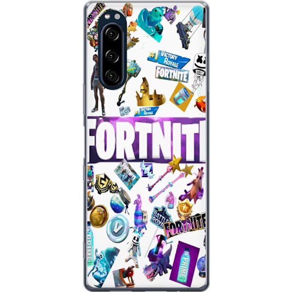 Sony Xperia 5 Gennemsigtig cover Fortnite