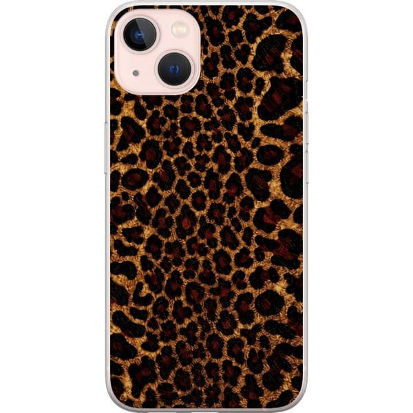Kompatibel Mobilcover til Apple iPhone 13 Vild leopard brun