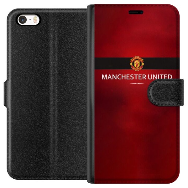 Apple iPhone 5 Lompakkokotelo Manchester United