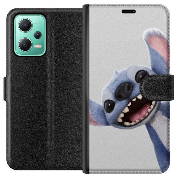 Xiaomi Redmi Note 12 Plånboksfodral Stitch i Fart – Kawaii Design för Fans & Barn