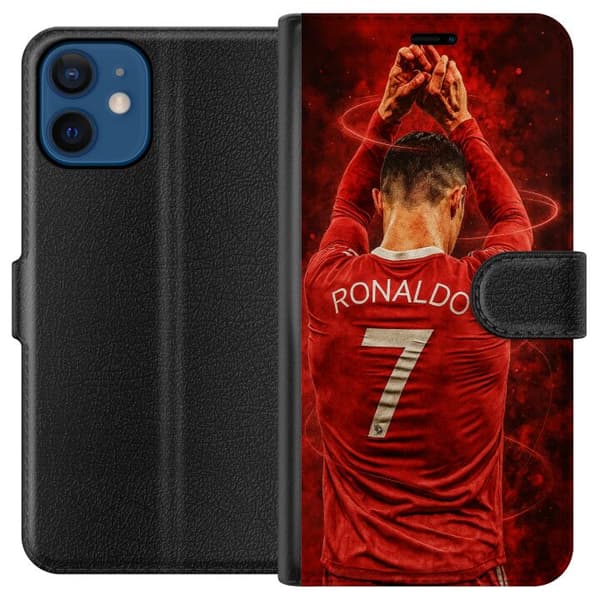 Kompatibelt Plånboksfodral till Apple iPhone 12 mini Ronaldo