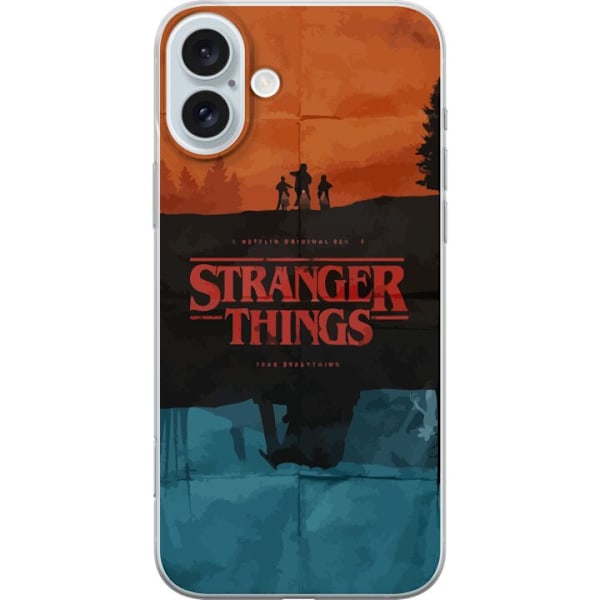 Apple iPhone 16 Plus Gjennomsiktig deksel Stranger Things