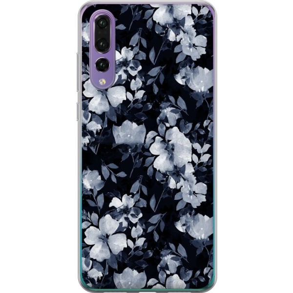 Huawei P20 Pro Cover / Mobilcover - Blomster