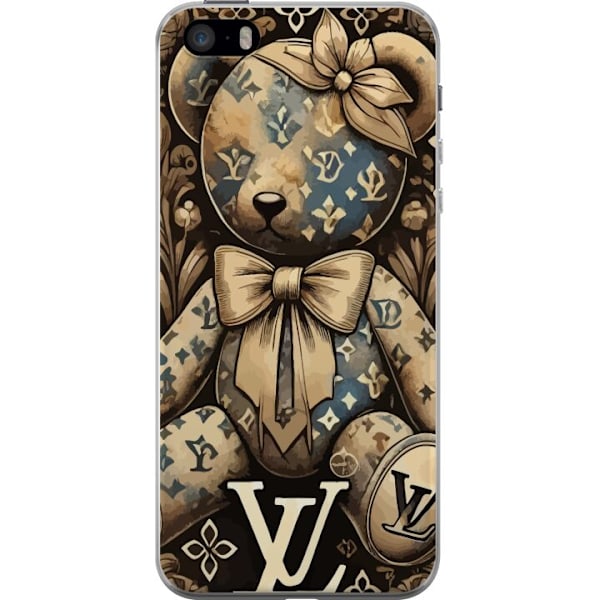 Apple iPhone SE (2016) Läpinäkyvä kuori LV Teddy