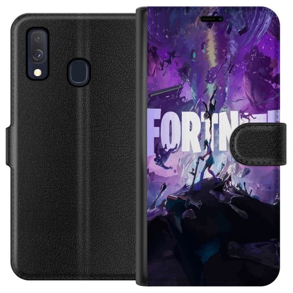 Kompatibelt Plånboksfodral till Samsung Galaxy A40 Fortnite