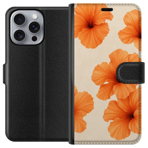 Apple iPhone 16 Pro Max Plånboksfodral Papaya Punch