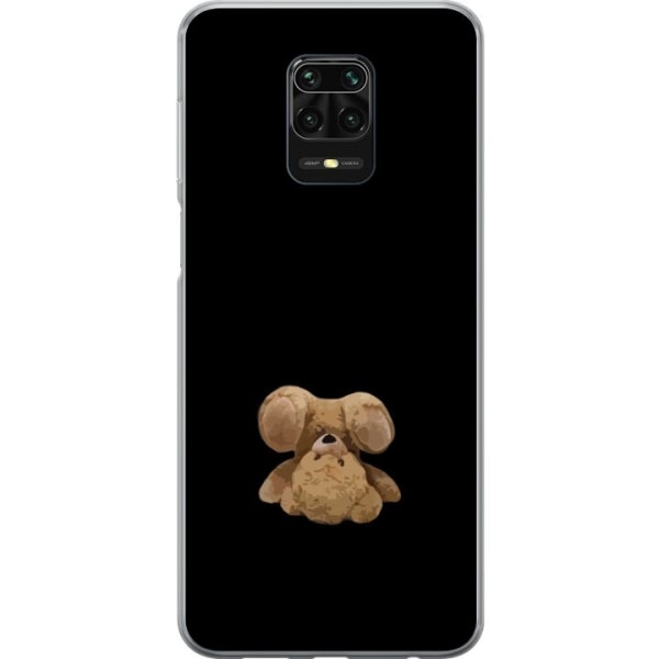 Xiaomi Redmi Note 9S Gennemsigtig cover Op og ned bjørn