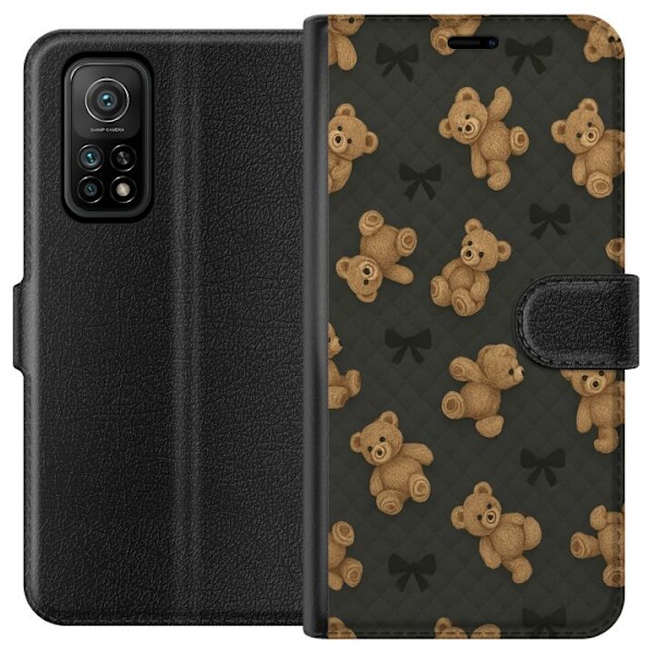 Xiaomi Mi 10T Pro 5G Tegnebogsetui Teddy Knus