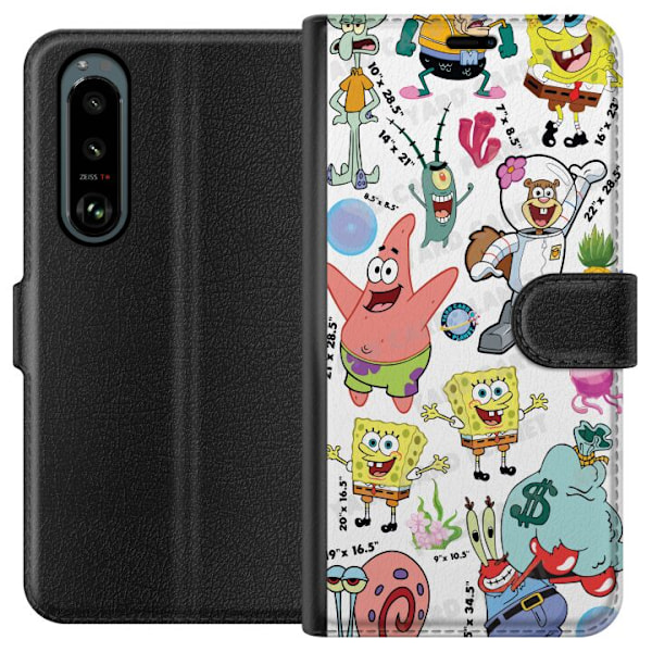 Sony Xperia 5 III Lommeboketui SpongeBob SquarePants